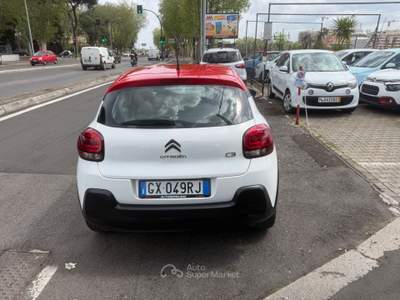 Citroen C3 83cv Benzina 5 porte Shine Navi bicolor pdc Bianco usata Roma