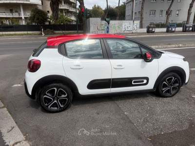 Citroen C3 83cv Benzina 5 porte Shine Navi bicolor pdc Bianco usata Roma
