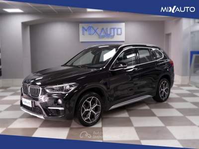 BMW X1 sDrive18d X-Line Auto Nero usata Latina
