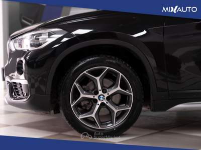 BMW X1 sDrive18d X-Line Auto Nero usata Latina