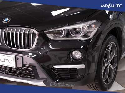 BMW X1 sDrive18d X-Line Auto Nero usata Latina