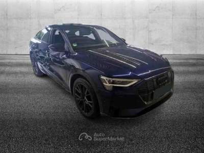 Audi e-tron SPB 50 quattro S line edition Blu/Azzurro usata Pieve di Cento