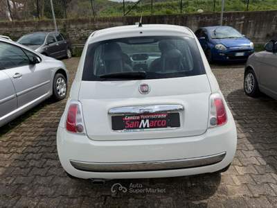Fiat 500 Fiat 500 1.2 Lounge-tetto panoramico Bianco usata Corleone