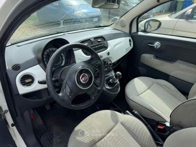 Fiat 500 Fiat 500 1.2 Lounge-tetto panoramico Bianco usata Corleone