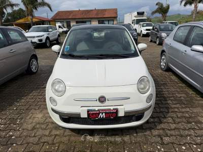 Fiat 500 Fiat 500 1.2 Lounge-tetto panoramico Bianco usata Corleone