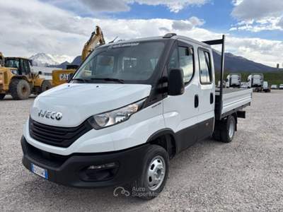 Iveco Daily 35C14  DOPPIA CABINA CASSONATO Bianco usata Gemona del Friuli