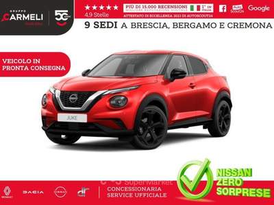 Nissan Juke 1.0 DIG-T Tekna Rosso usata Coccaglio
