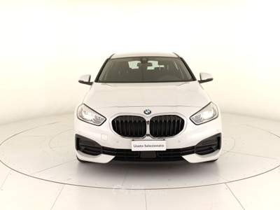 BMW Serie 1 116d 116d business advantage auto Bianco usata Bari