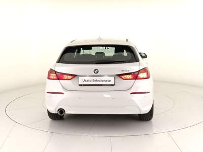 BMW Serie 1 116d 116d business advantage auto Bianco usata Bari