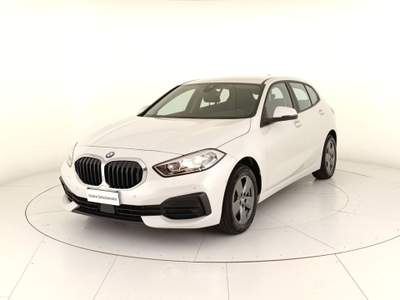BMW Serie 1 116d 116d business advantage auto Bianco usata Bari