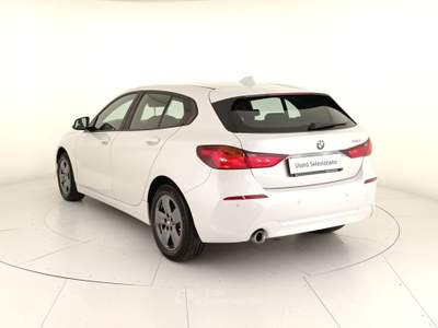 BMW Serie 1 116d 116d business advantage auto Bianco usata Bari