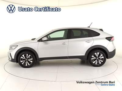 Volkswagen Taigo 1.0 tsi life 95cv Argento usata Bari