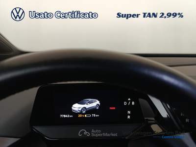 Volkswagen ID.4 77 kwh pro performance 204cv Grigio usata Bari