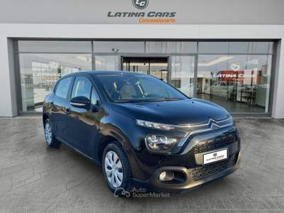 Citroen C3 1.2 puretech Feel 82cv NEOPATENTATI CON CARPLAY Nero usata Latina