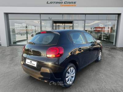 Citroen C3 1.2 puretech Feel 82cv NEOPATENTATI CON CARPLAY Nero usata Latina