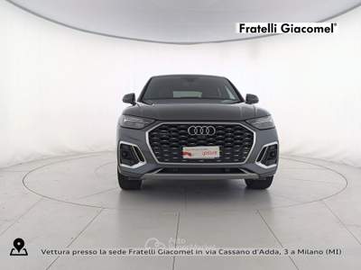 Audi Q5 sportback 50 2.0 tfsi e s line plus quattro s-tronic Grigio usata Milano