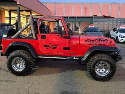Jeep Wrangler 4x4 trazione integrale con ridotte Rosso usata Ghislarengo