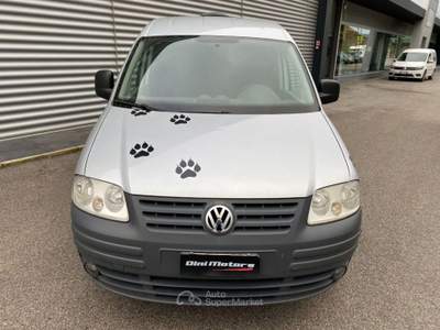 Volkswagen Caddy 1.9 TDI 105CV Van Vetrato 2 POSTI AUTOCARRO Argento usata Sant'Angelo in vado
