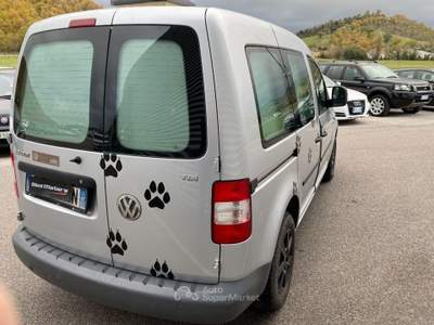 Volkswagen Caddy 1.9 TDI 105CV Van Vetrato 2 POSTI AUTOCARRO Argento usata Sant'Angelo in vado