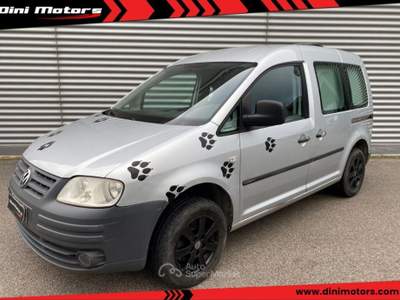 Volkswagen Caddy 1.9 TDI 105CV Van Vetrato 2 POSTI AUTOCARRO Argento usata Sant'Angelo in vado