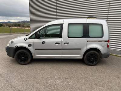 Volkswagen Caddy 1.9 TDI 105CV Van Vetrato 2 POSTI AUTOCARRO Argento usata Sant'Angelo in vado