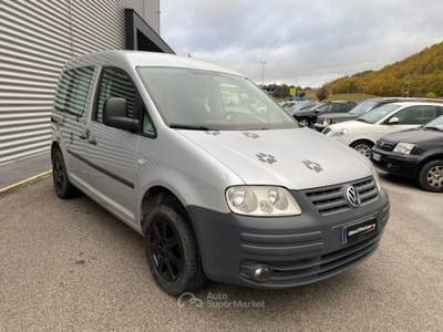 Volkswagen Caddy 1.9 TDI 105CV Van Vetrato 2 POSTI AUTOCARRO Argento usata Sant'Angelo in vado