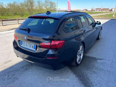BMW Serie 5 530d 530d xDrive 249 CV Touring Msport TETTO CAMERA VIRTUAL Blu/Azzurro usata Cherasco