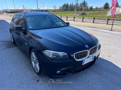 BMW Serie 5 530d 530d xDrive 249 CV Touring Msport TETTO CAMERA VIRTUAL Blu/Azzurro usata Cherasco