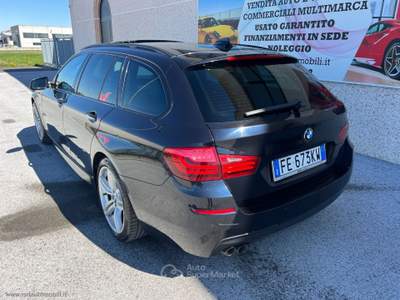 BMW Serie 5 530d 530d xDrive 249 CV Touring Msport TETTO CAMERA VIRTUAL Blu/Azzurro usata Cherasco