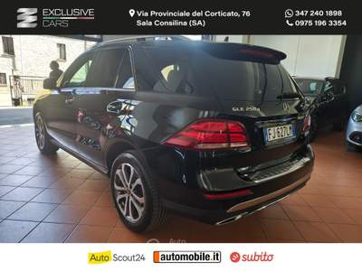 Mercedes-Benz GLE GLE 250 d 4Matic Exclusive Plus Nero usata Sala Consilina