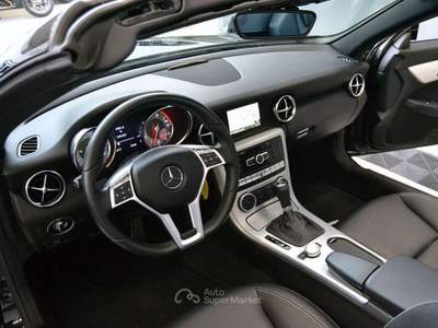 Mercedes-Benz SLK BlueEFFICIENCY Sport Automatica - Service M.B. Nero usata Monza