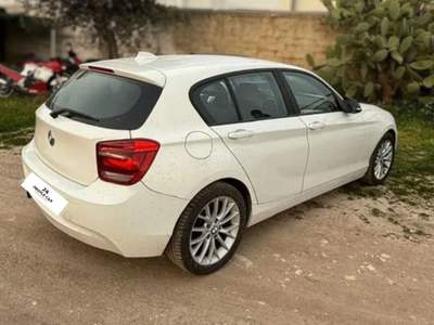 BMW Serie 1 116d 2.0 116CV Bianco usata Bari