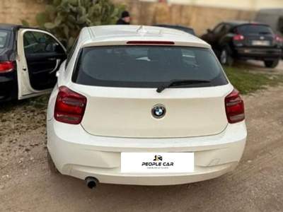 BMW Serie 1 116d 2.0 116CV Bianco usata Bari