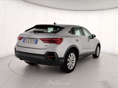 Audi Q3 I 2019 Sportback Sportback 35 2.0 tdi quattro s-tronic Grigio usata Caserta