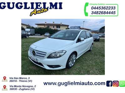 Mercedes-Benz Classe B B 180 CDI BlueEFFICIENCY Premium Bianco usata Montecchio Precalcino