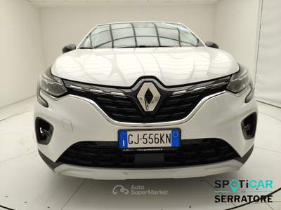 Renault Captur II 2019 1.6 E-Tech hybrid Intens 145cv auto Bianco usata Erba