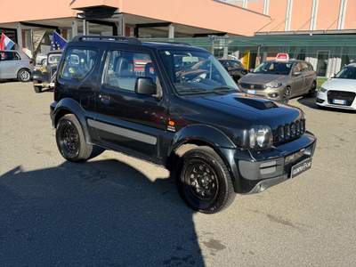 Suzuki Jimny 4x4 trazione integrale con ridotte Nero usata Ghislarengo