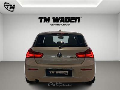 BMW Serie 1 118d - 118d 5p. sport(tagliandi regolari) Bianco usata Firenze