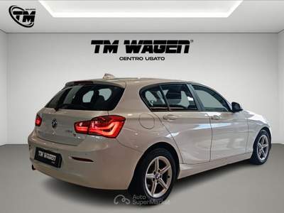 BMW Serie 1 118d - 118d 5p. sport(tagliandi regolari) Bianco usata Firenze