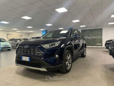 Toyota RAV4 Rav4 2.5 vvt-ie h lounge awd-i 222cv e-cvt Blu/Azzurro usata Torino