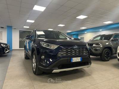 Toyota RAV4 Rav4 2.5 vvt-ie h lounge awd-i 222cv e-cvt Blu/Azzurro usata Torino