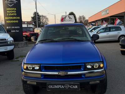 Chevrolet S-Blazer 4x4 trazione integrale con ridotte Blu/Azzurro usata Ghislarengo