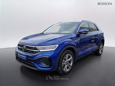 Volkswagen T-Roc 1.5 tsi act r line Blu/Azzurro usata Orzinuovi