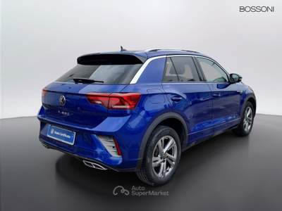 Volkswagen T-Roc 1.5 tsi act r line Blu/Azzurro usata Orzinuovi
