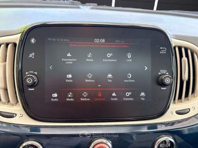 Fiat 500 500 1.2 Lounge Blu/Azzurro usata Pompei