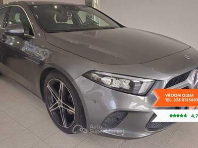 Mercedes-Benz Classe A A 180 d Automatic Executive Argento usata Olbia