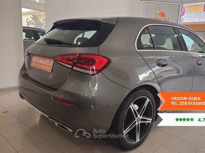 Mercedes-Benz Classe A A 180 d Automatic Executive Argento usata Olbia