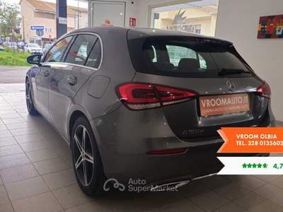 Mercedes-Benz Classe A A 180 d Automatic Executive Argento usata Olbia
