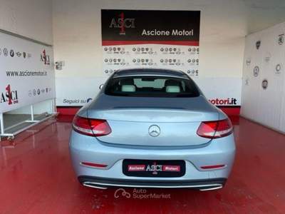 Mercedes-Benz Classe C C 250d Automatic Coupé Premium Argento usata CASTEL VOLTURNO