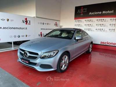 Mercedes-Benz Classe C C 250d Automatic Coupé Premium Argento usata CASTEL VOLTURNO